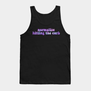 Normalize Hitting The Curb Bumper Tank Top